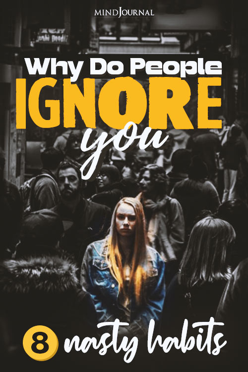 Why People Ignore You Nasty Habits pin
