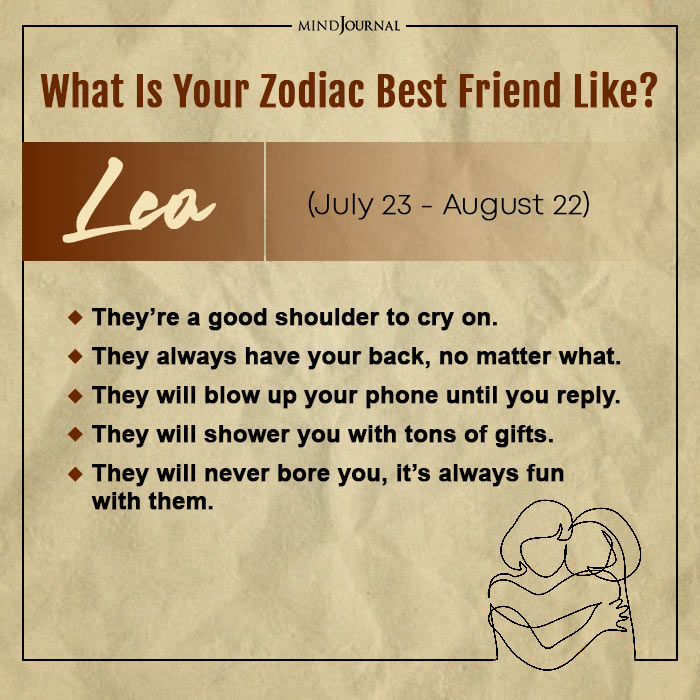 Your Zodiac Best friend Like Leo