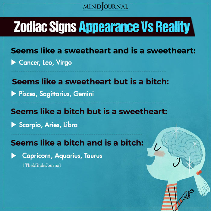 Zodiac Signs Appearance Vs Reality