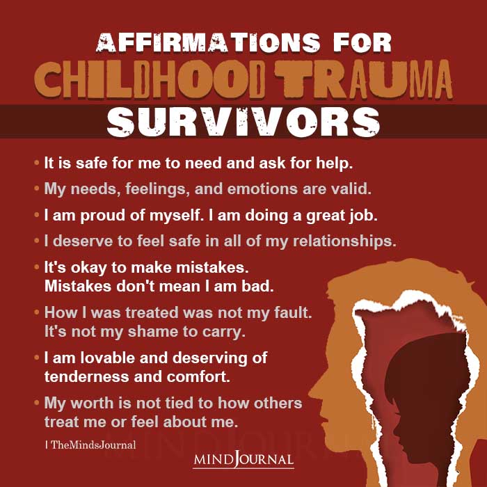 Affirmations for Childhood Trauma Survivors