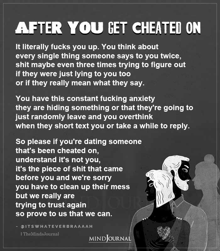 How to heal after being cheated on?