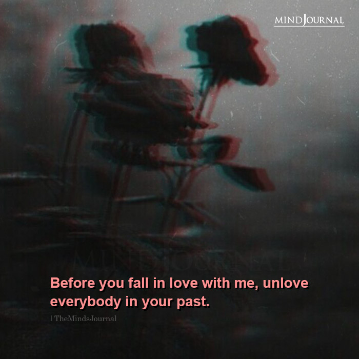 Before You Fall In Love With Me