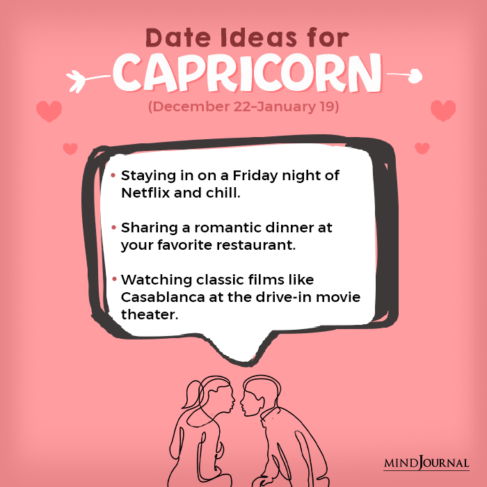 Best Date Ideas For You capricon