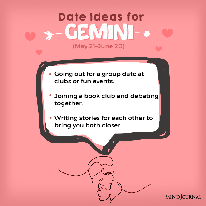 Best Date Ideas For You gemini