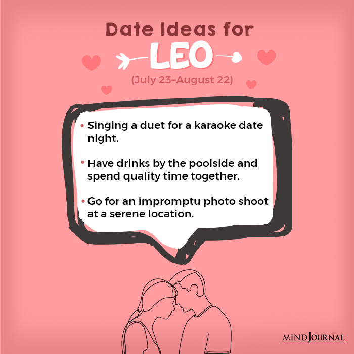 Best Date Ideas For You leo