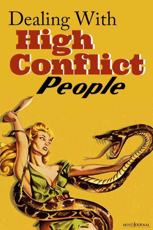 Dealing With High Conflict People pin