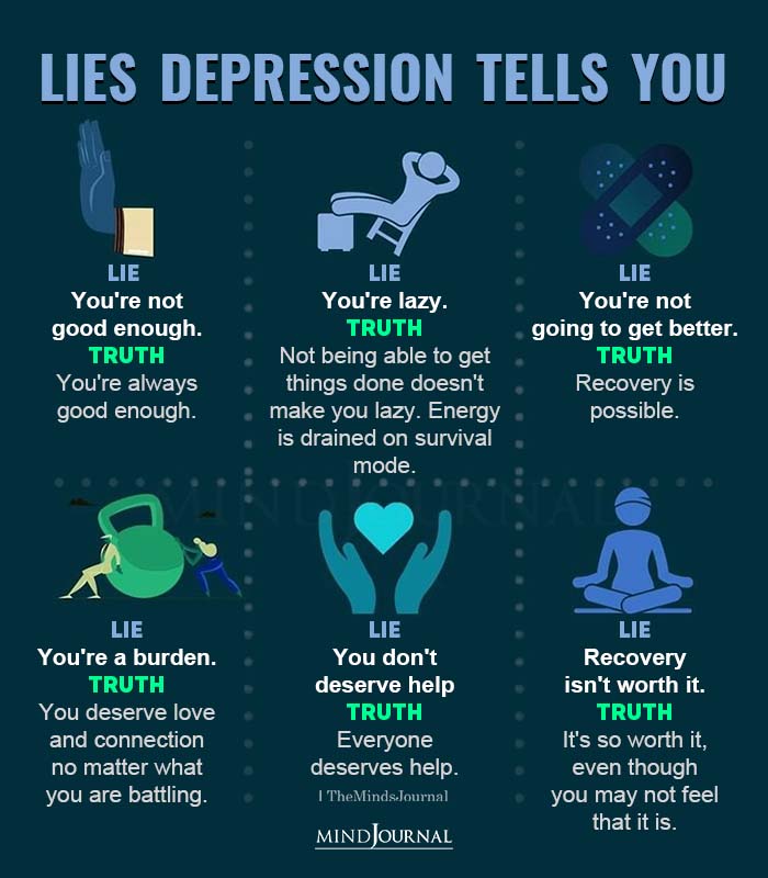 Depression Can Tell A Lie