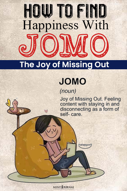 How To Find Happiness With JOMO