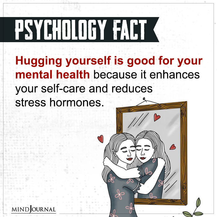 Hugging Yourself Is Good For Your Mental Health