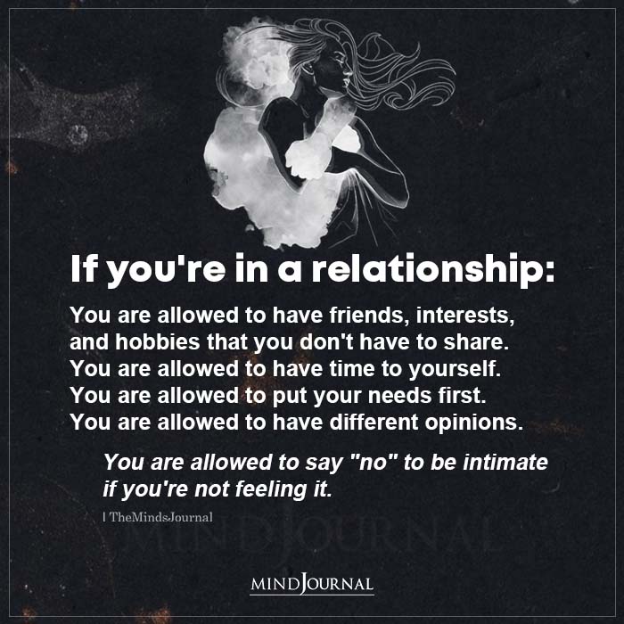 If Youre In A Relationship You Are Allowed To Have Friends