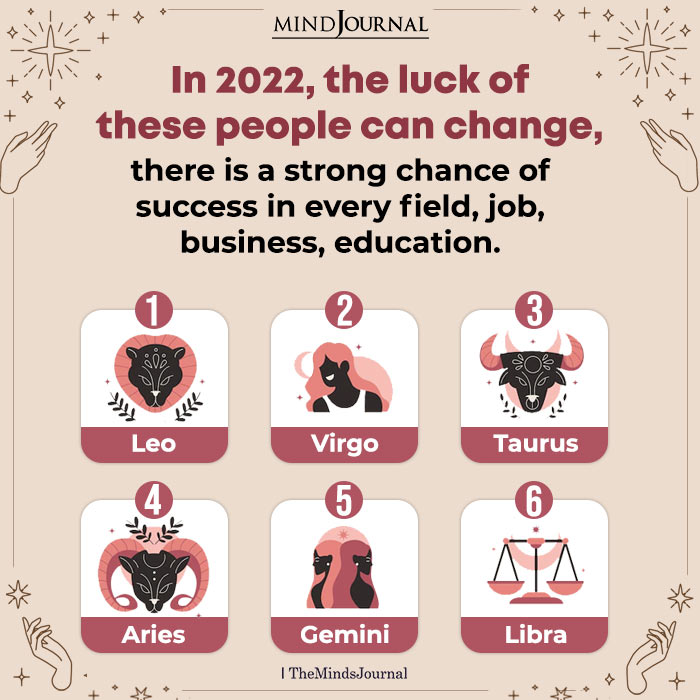 In 2022 The Luck Of These People Can Change