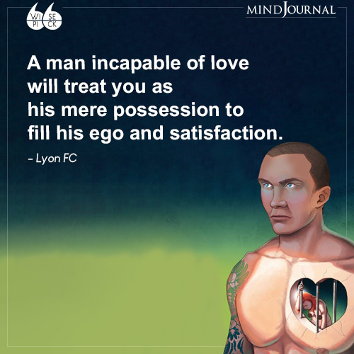 Lyon FC A man incapable of love