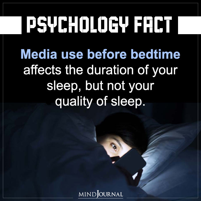 Media Use Before Bedtime