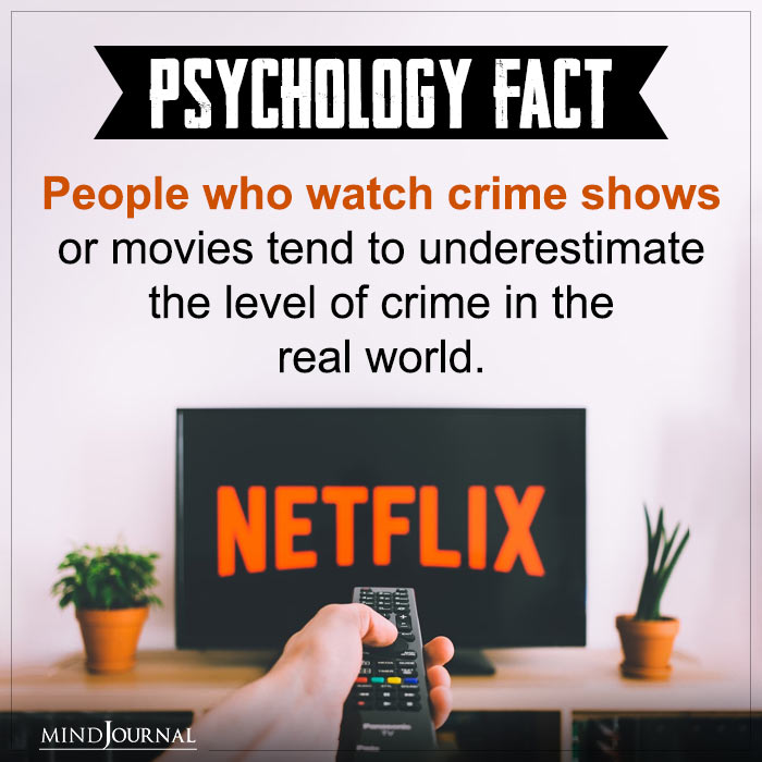 People Who Watch Crime Shows Or Movies