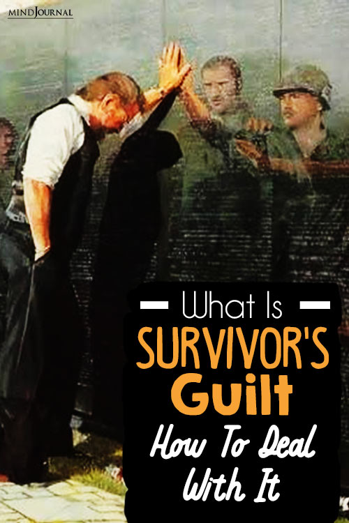 Relieve Burden of Survivors Guilt pin