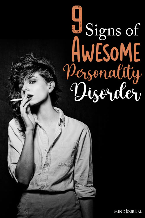 Signs of Awesome Personality Disorder pinex