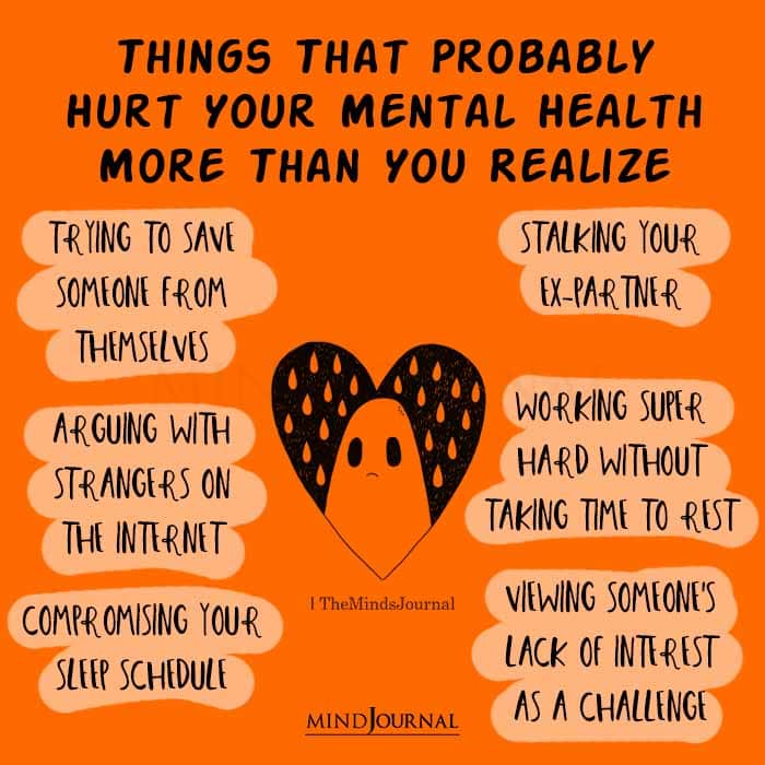 Things That Probably Hurt Your Mental Health More Than You Realize