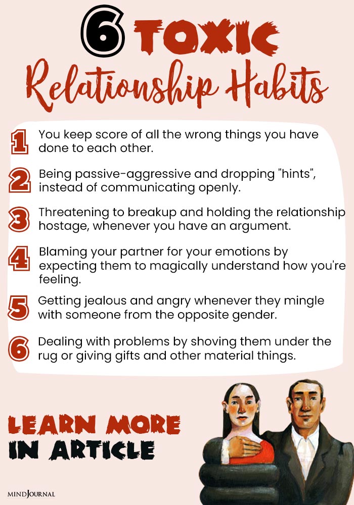 Toxic Relationship Habit People Think Normal infographic