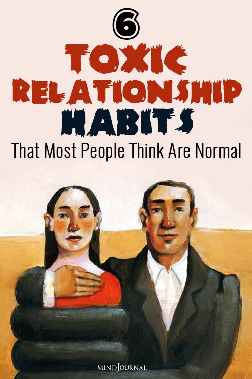 Toxic Relationship Habit People Think Normal pin