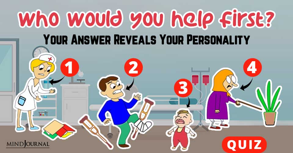 Who Would You Help First Reveals Personality