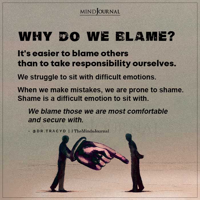Why Do We Blame