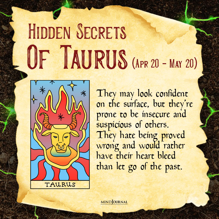 hidden secrets taurus