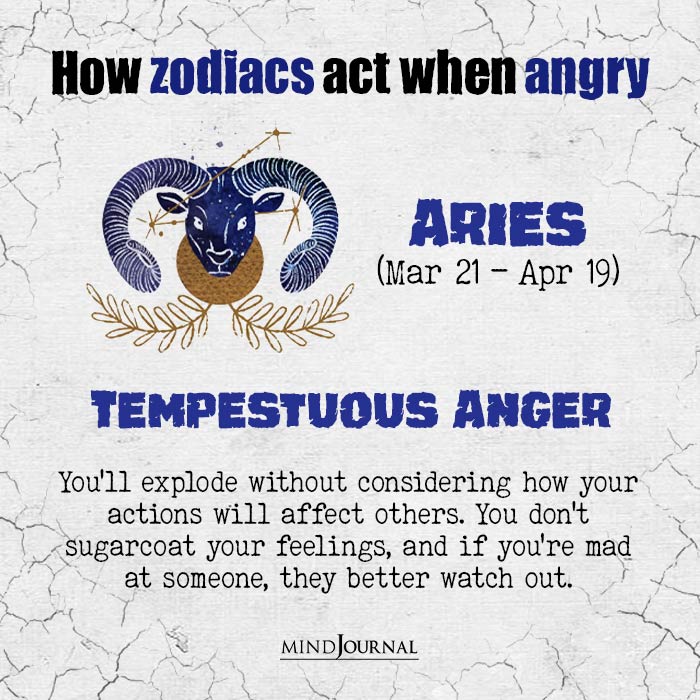 zodiacs act when angry aries