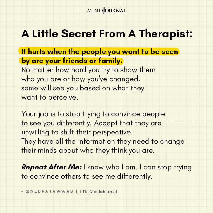 A Little Secret From A Therapist