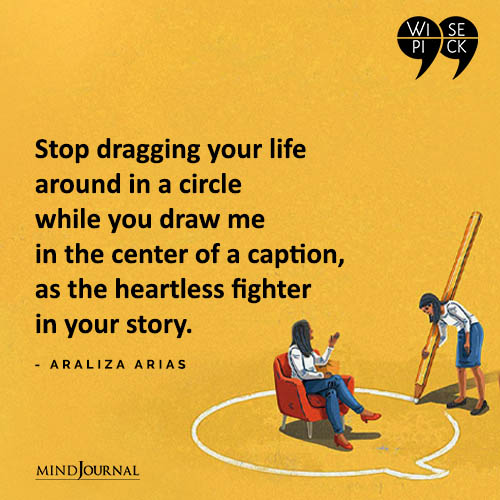 Araliza Arias Stop dragging your life