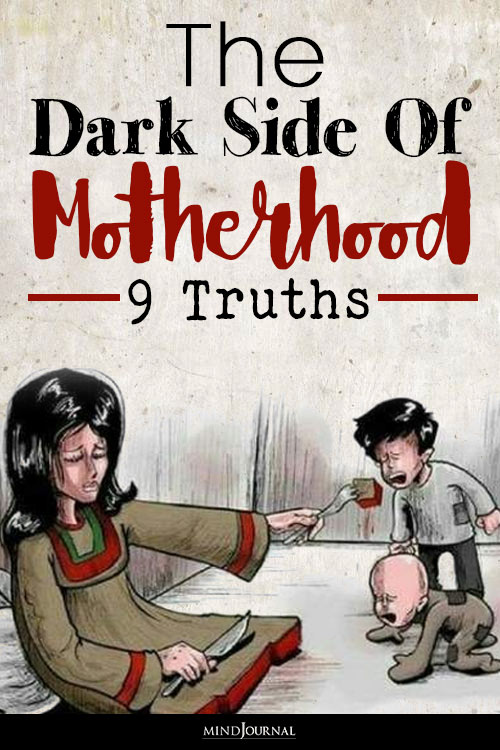Dark Side Of Motherhood pin