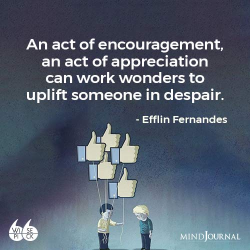 Efflin Fernandes An Act Of Encouragement