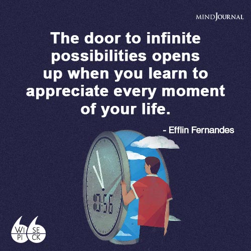 Efflin Fernandes The door to infinite possibilities 