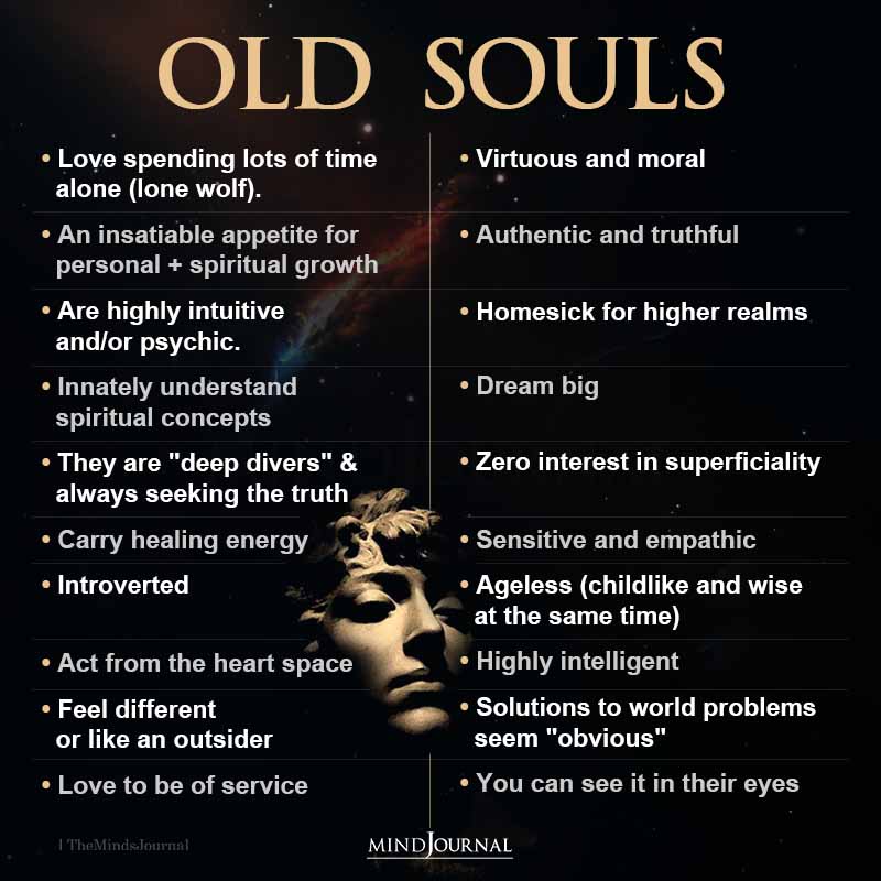 How Old Souls Are Like