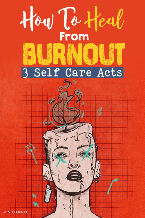 How To Heal From Burnout pin