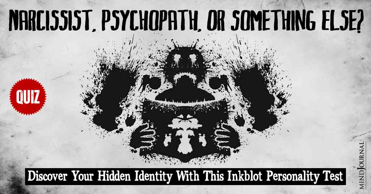 The Inkblot Personality Test: Are You A Narcissist, Psychopath, or Something Else? Discover Your Hidden Identity