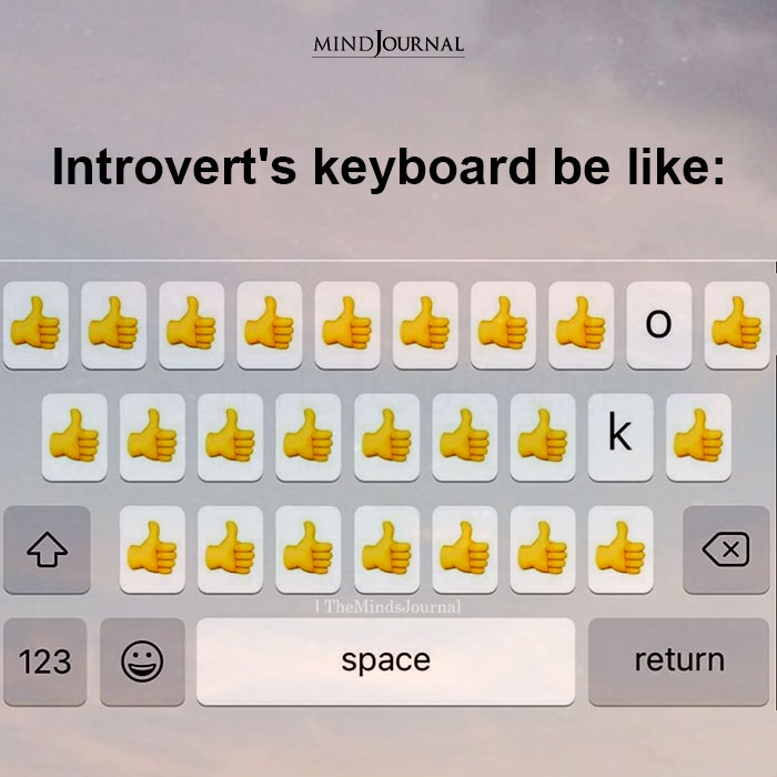 Introverts Keyboard Be Like