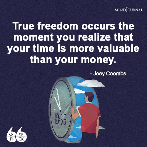 Joey Coombs True freedom