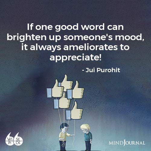 Jui Purohit If One good Word