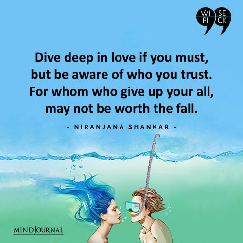 Niranjana Shankar Dive deep in love