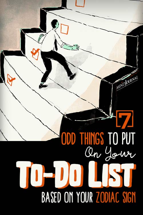 Odd Things To Put On Your To Do List pin