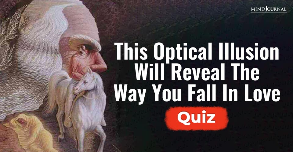 Old Man Or Young Rider? This Strange Optical Illusion Reveals How You Love Someone