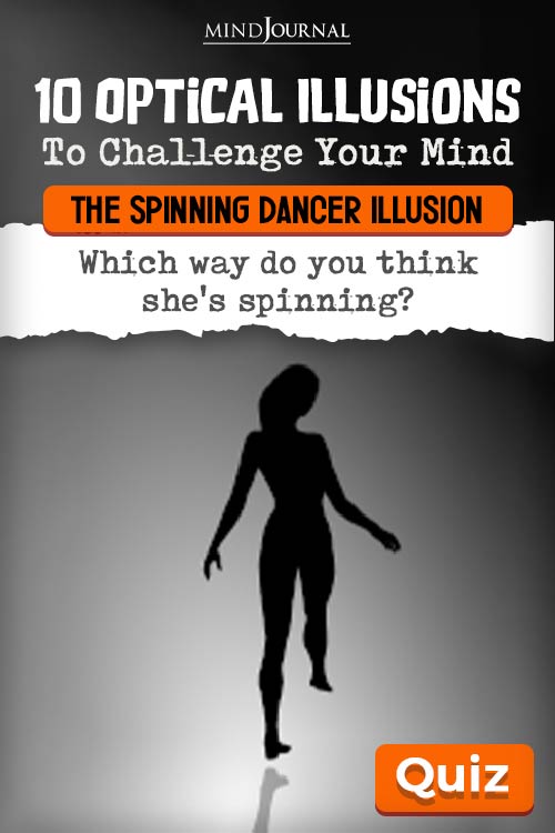 Optical Illusions Challenge Mind Spinning Dancer Illusion