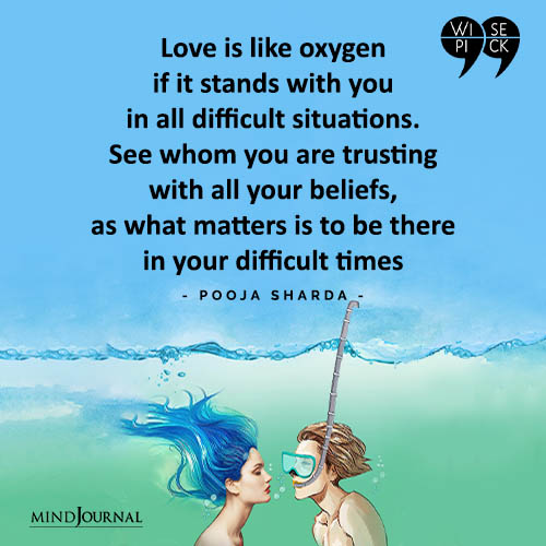 Pooja Sharda Love is like oxygen