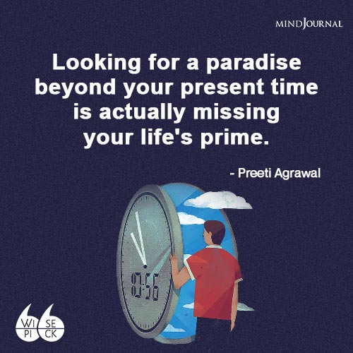Preeti Agrawal Looking for a paradise