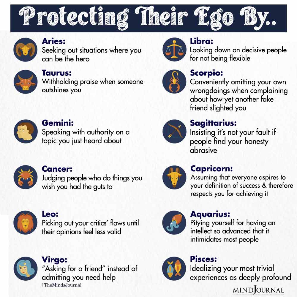 Protecting The Zodiac Signs Ego By