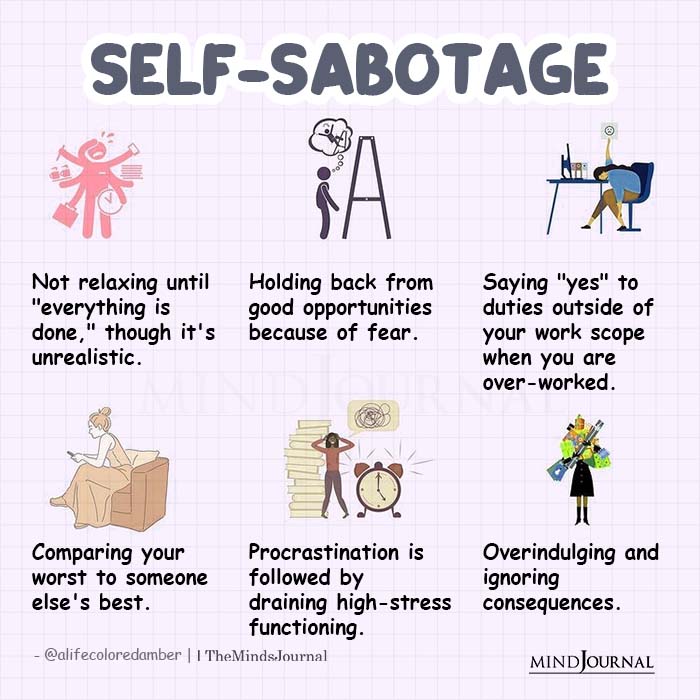 Self Sabotage Not Relaxing Until Everything Is Done