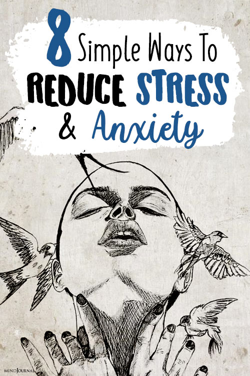 Simple Ways To Reduce Stress And Anxiety pin