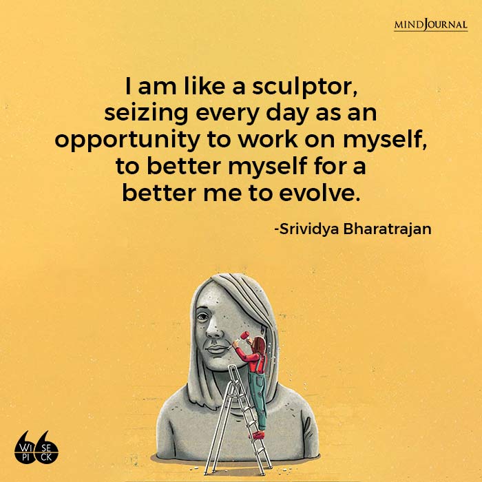Srividya Bharatrajan I am a sculptor