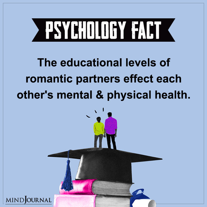 The Educational Levels Of Romantic Partners
