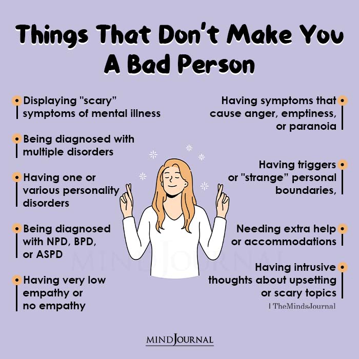 Things That Dont Make You A Bad Person